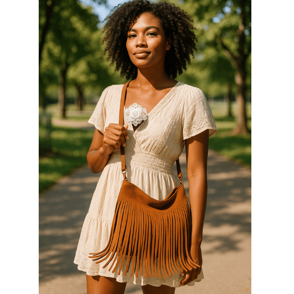 Artistic Tassel Simple And Popular Shoulder Bag - Buy That Thang