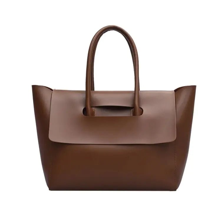 New Fashion Women's Large Capacity Handbag High Quality PU Leather Shoulder Bag - Buy That Thang