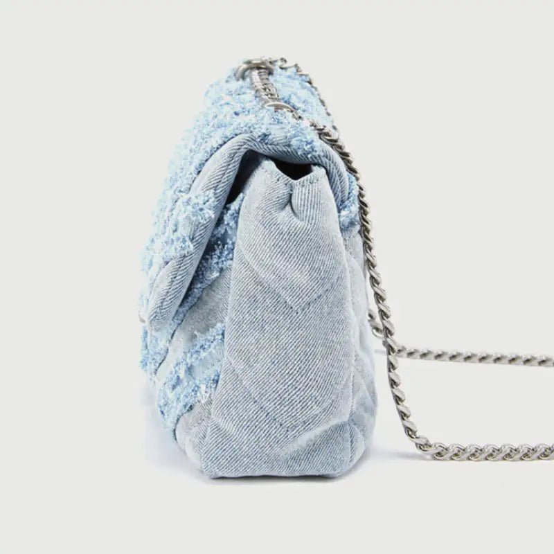 Denim Chain Bag - Buy That Thang