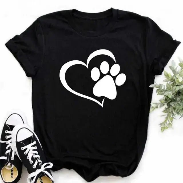 Cute Women's Dog Mom Graphic T-Shirt - Buy That Thang