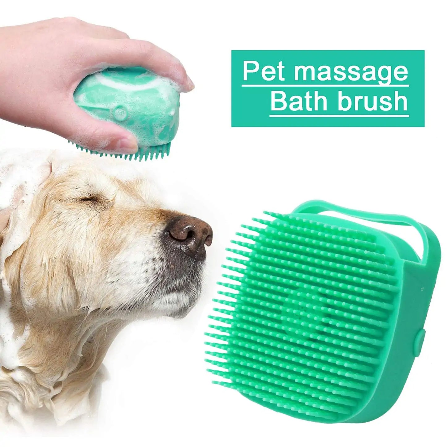 Shampoo Massager Brush For Dogs - Buy That Thang