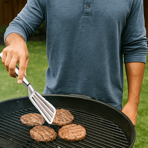 1/2pcs Stainless Steel Multifunctional Serving Tongs - Versatile Kitchen Tool for Easy Handling of Buffets Fish Steaks Breads Salads and Desserts - Durable Rust - proof Ergonomic Design for Easy Presentation and Preparation of - Buy That Thang