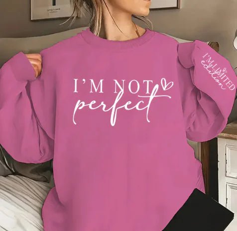 Women's Fashionable Letter Printed Sweater - Buy That Thang