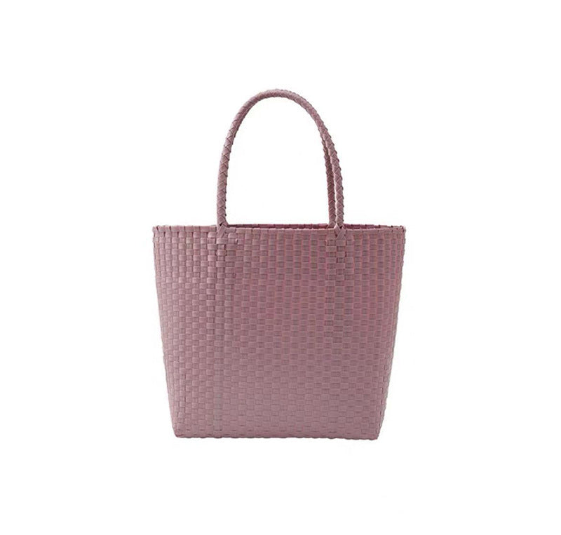 Women's Shoulder Tote Hand-woven Bag