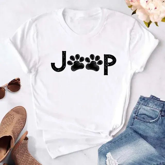 Cute Women's Dog Mom Graphic T-Shirt - Buy That Thang