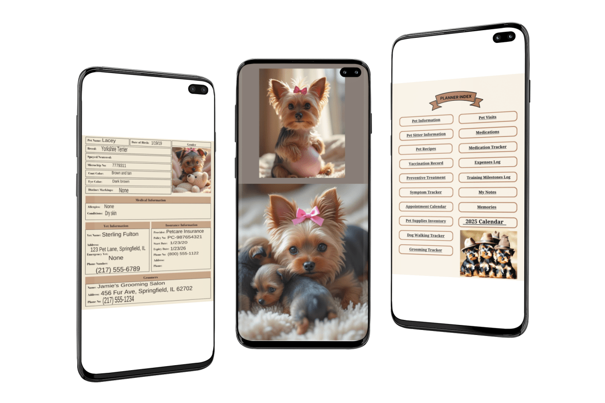Digital Dog Planner and 2025 Calendar - Buy That Thang