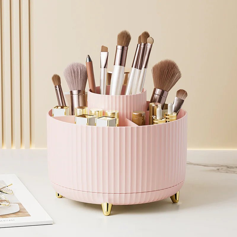 Rotating Desktop Makeup Brush Organizer - Buy That Thang