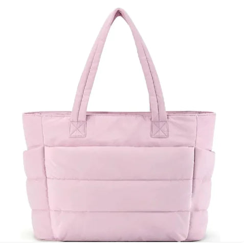 Large Zipper Nylon Handbag Large Zipper