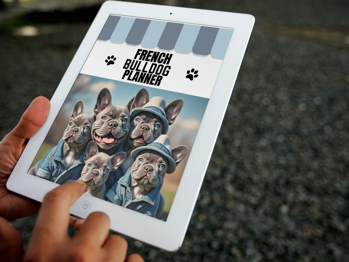 French Bull Dog Digital Planner and 2025 Calendar - Buy That Thang