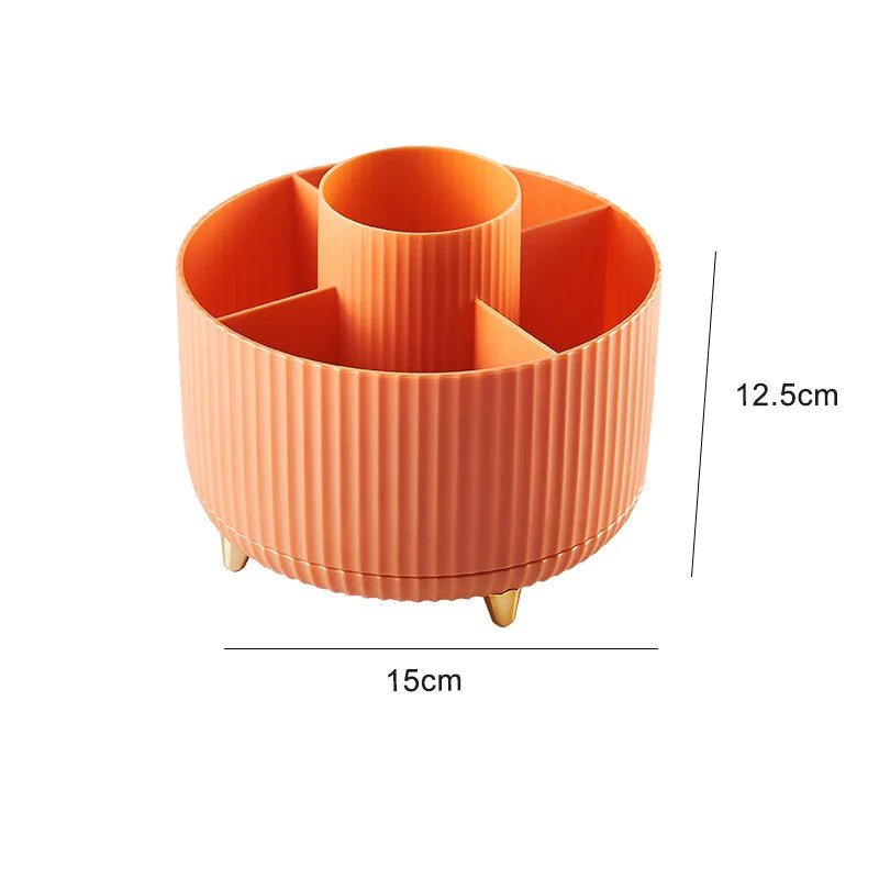 Rotating Desktop Makeup Brush Organizer - Buy That Thang