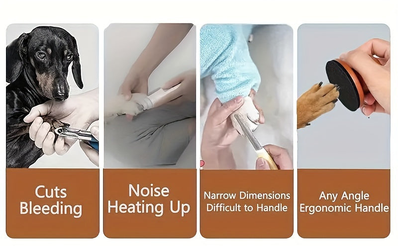 Pet nail care, dog nail files, dog scratch blocks, stress nail care, durable PP material