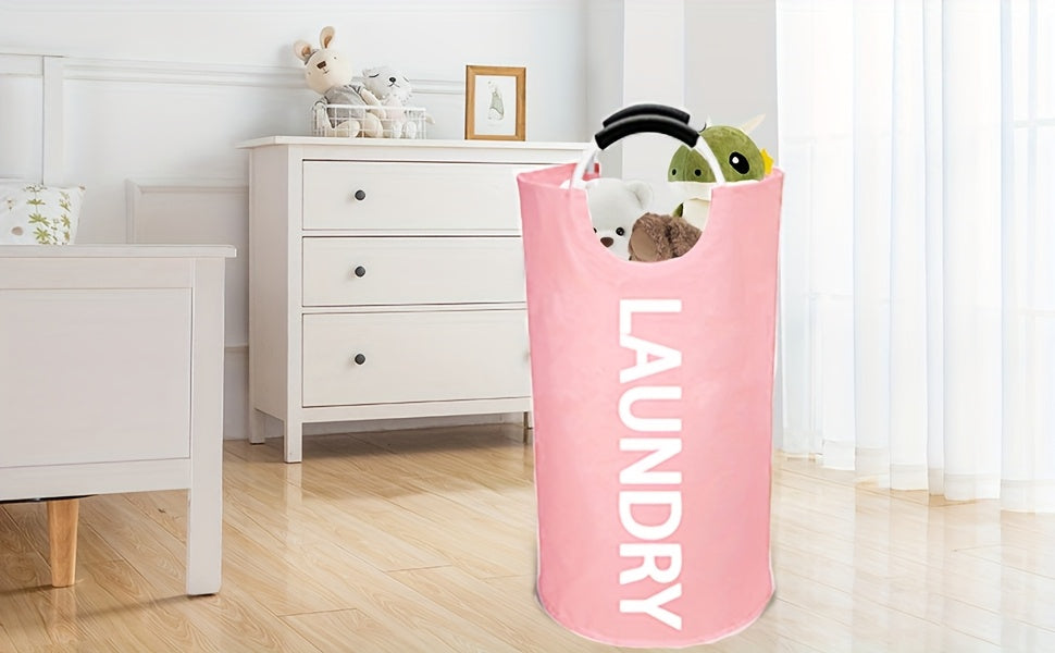 Large Laundry Basket - with Foldable Laundry Bags, Foldable High Quality Laundry Baskets, Available In Different Sizes, Suitable for Multi-purpose Storage In Bathrooms, Laundry Rooms, Balconies, And Dormitories, Of High Quali