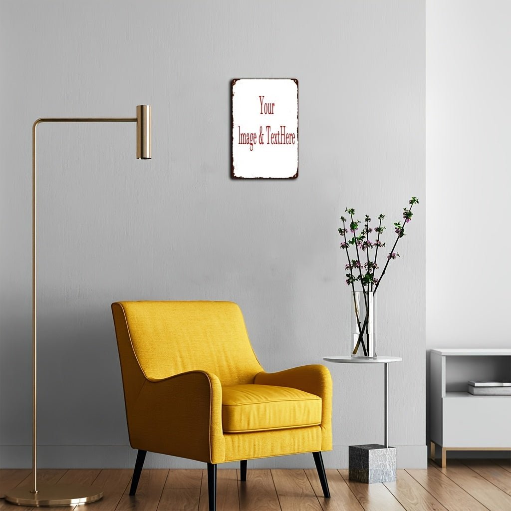 Personalized 8X12 Inch Vintage Metal Sign - Buy That Thang