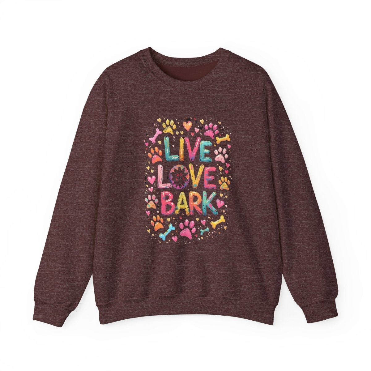 Crewneck Sweatshirt - Live Love Bark - Buy That Thang