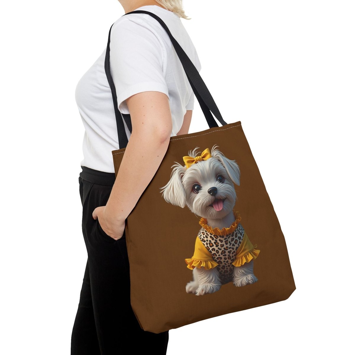 Maltese Tote Bag - Cute Dog Lover Gift - Buy That Thang