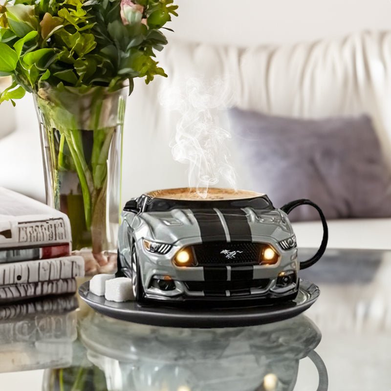 Car - Shaped Stainless Steel Coffee Mug – Handmade, Durable, Novelty Office Cup, Ideal Gift for Car Fans - Buy That Thang