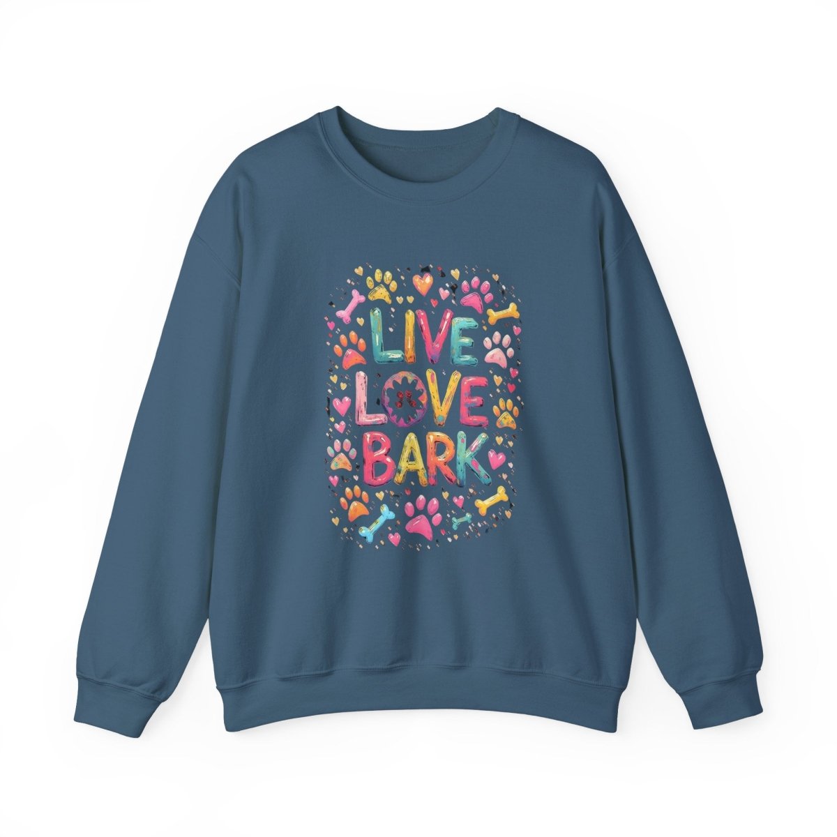 Crewneck Sweatshirt - Live Love Bark - Buy That Thang