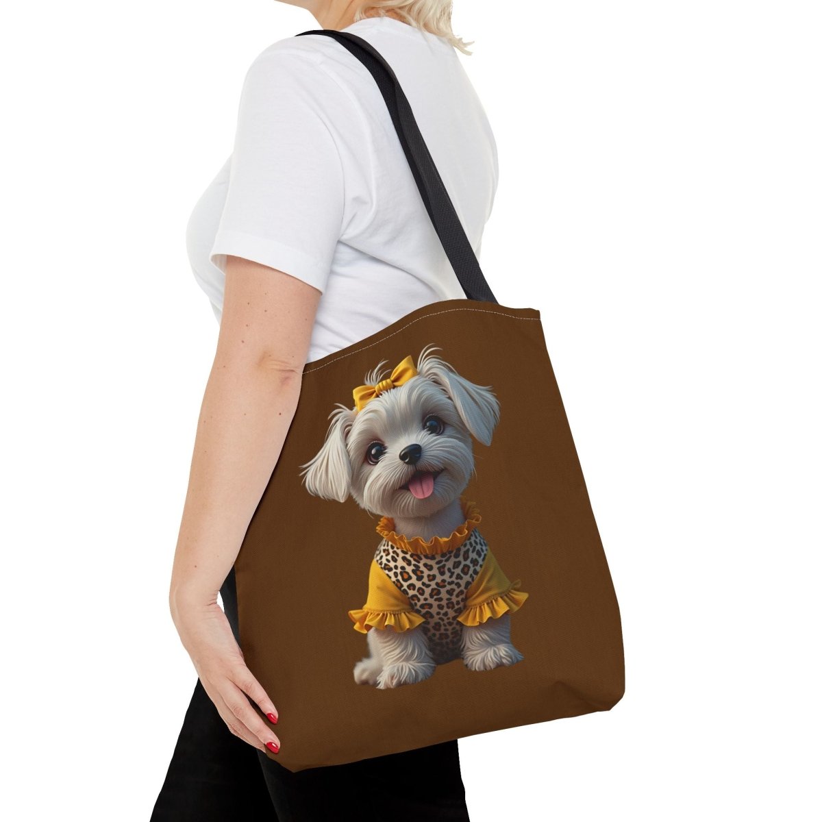 Maltese Tote Bag - Cute Dog Lover Gift - Buy That Thang