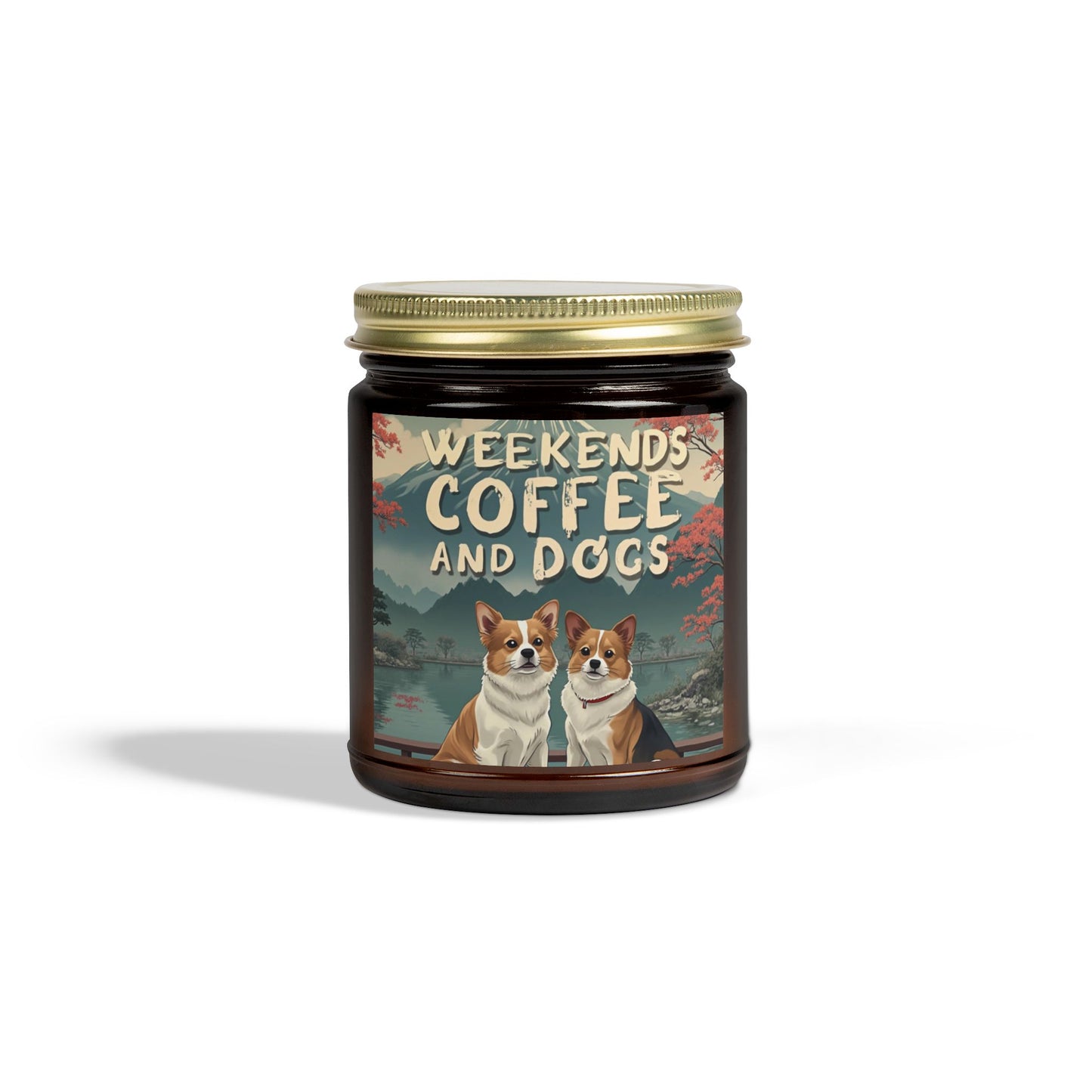 Candles Coconut Apricot Wax Coffee Dogs Scented