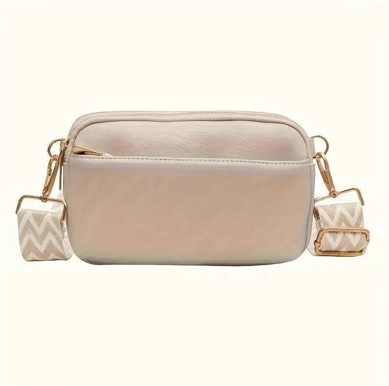 Fashion Puzzle Triple Zip Small Crossbody Bag Lady Bag Woman Oblique Straddle Bag,Shoulder Bag - Buy That Thang