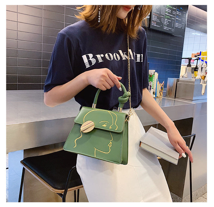Embroidered Mini Crossbody Bag