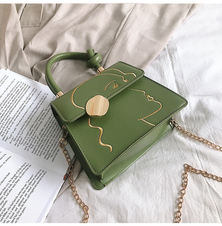 Embroidered Mini Crossbody Bag