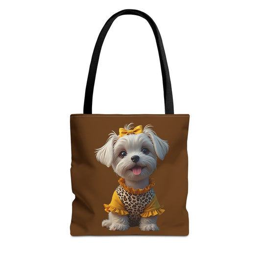 Maltese Tote Bag - Cute Dog Lover Gift - Buy That Thang