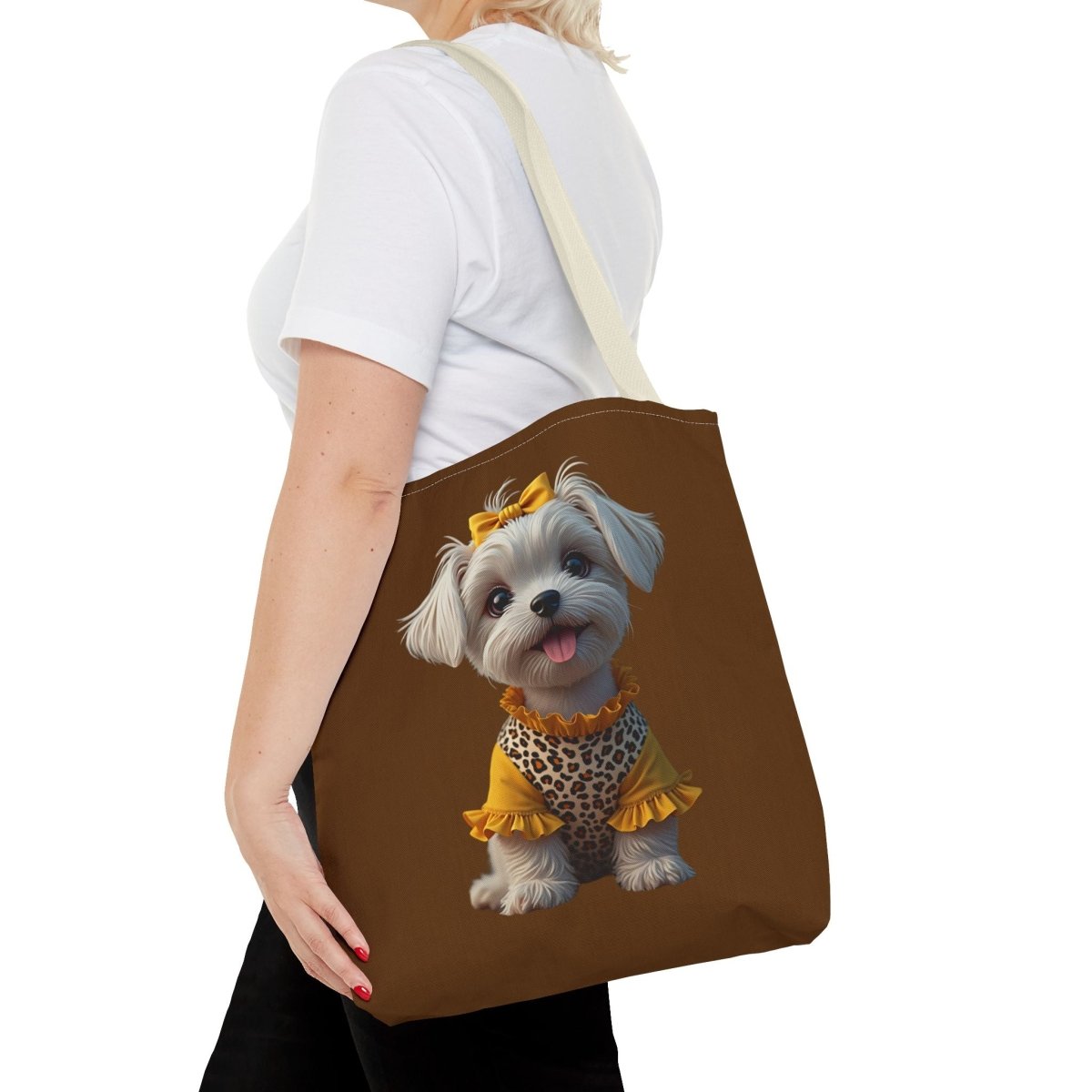 Maltese Tote Bag - Cute Dog Lover Gift - Buy That Thang