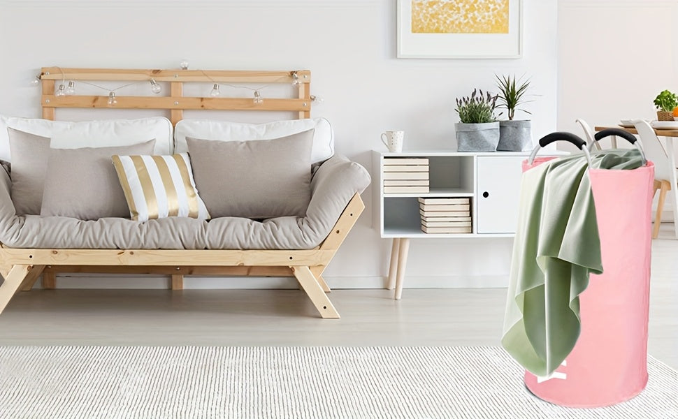 Large Laundry Basket - with Foldable Laundry Bags, Foldable High Quality Laundry Baskets, Available In Different Sizes, Suitable for Multi-purpose Storage In Bathrooms, Laundry Rooms, Balconies, And Dormitories, Of High Quali