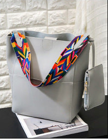 Single Shoulder Large Capacity Bag Ribbon Handbag