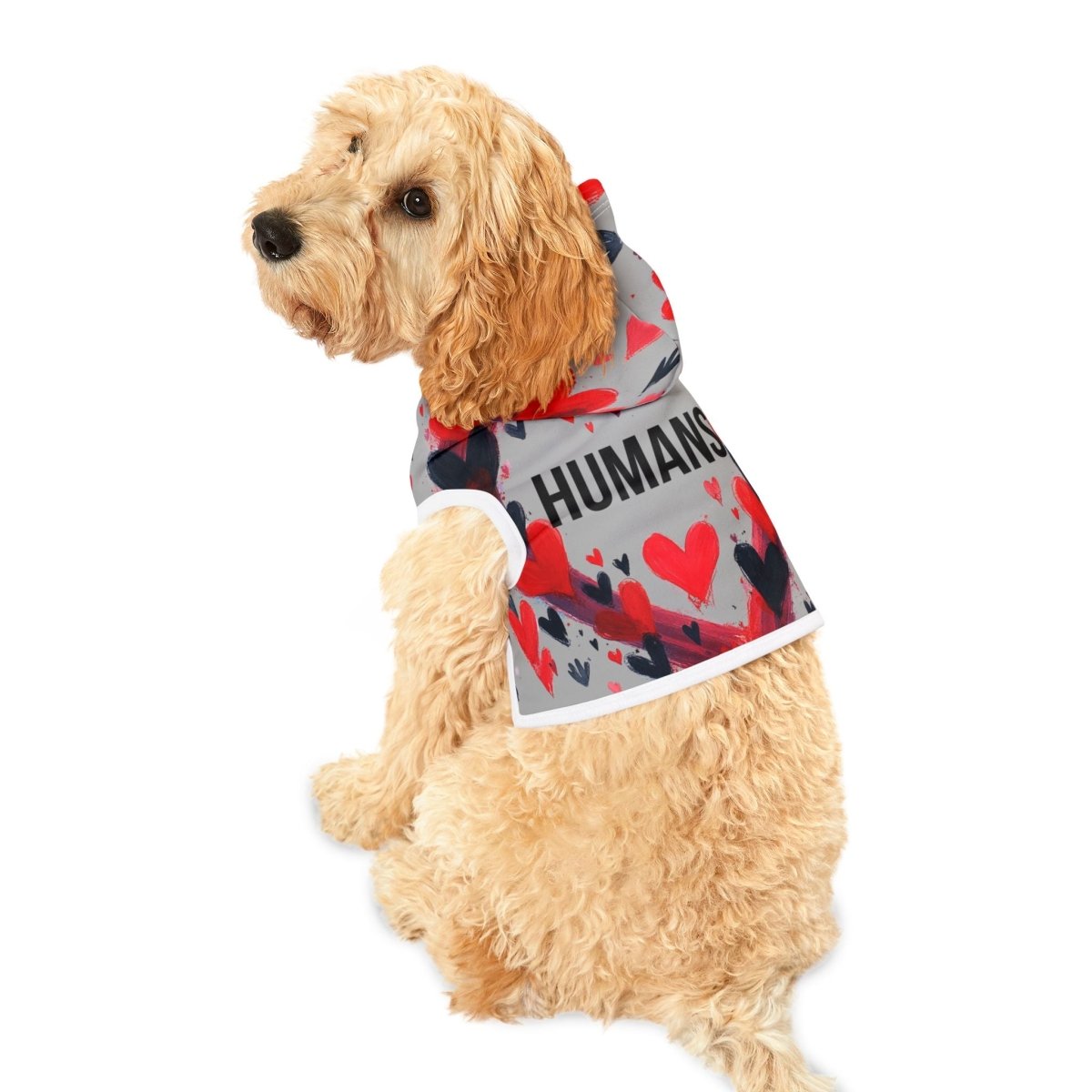 Pet Hoodie - Dogs love humans - Buy That Thang