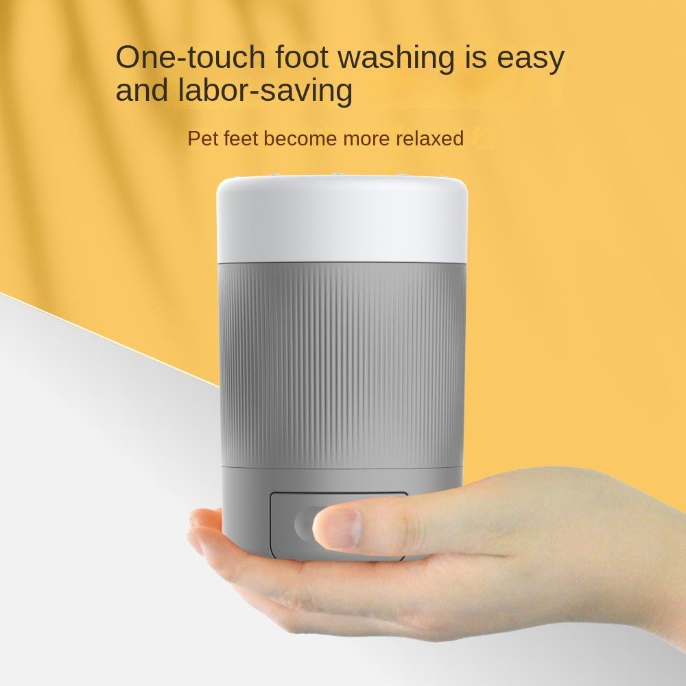 Pet Foot Washing Cup Dog Beauty Paw Cleaning Tool With Towel Feature Foot Bath Bathing Artifact - Buy That Thang