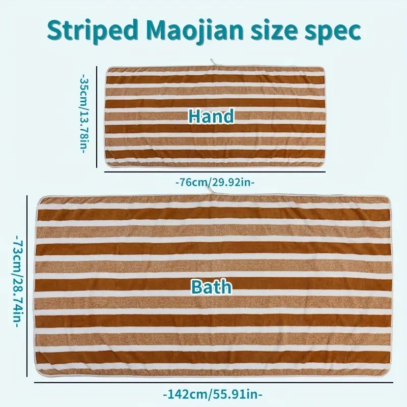 15pcs Coral Fleece Towel Set, Including 5 Face Towels, 5 Hand Towels And 5 Bath Towels, Comfortable Absorbent And Quick Drying Bath Towels, Suitable For Hotels, Sports, Travel, Fitness, Yoga, Ideal Bathroom Supplies, Wash Clo