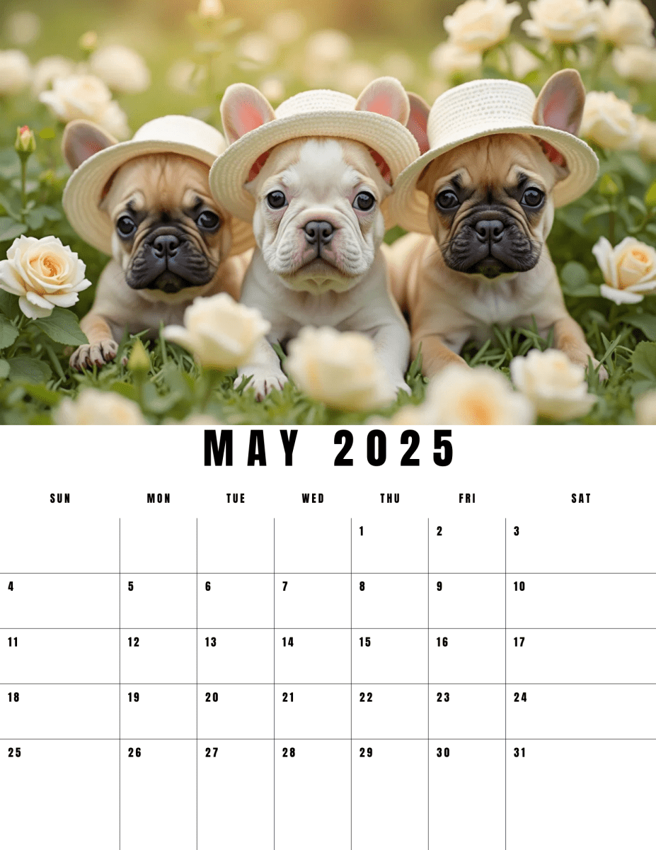 French Bull Dog Digital Planner and 2025 Calendar - Buy That Thang