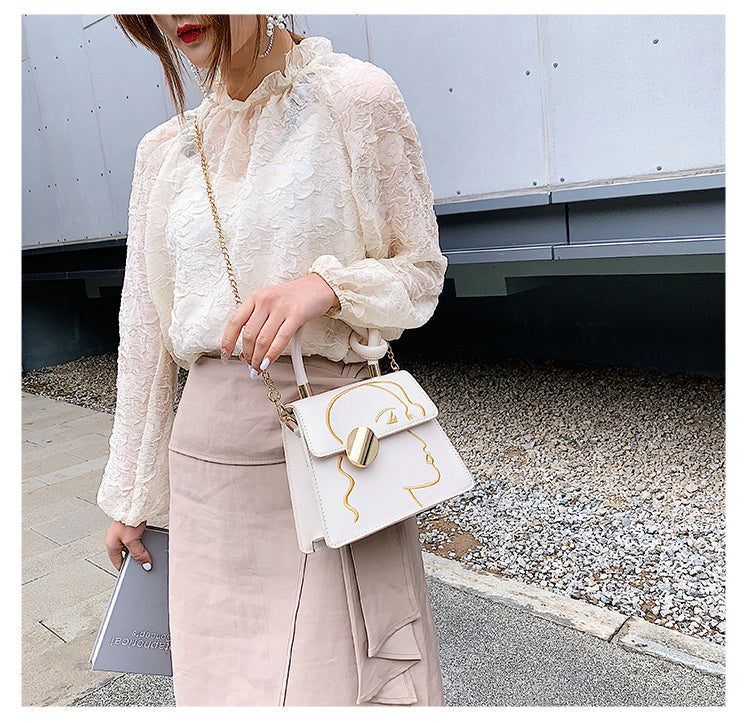 Embroidered Mini Crossbody Bag