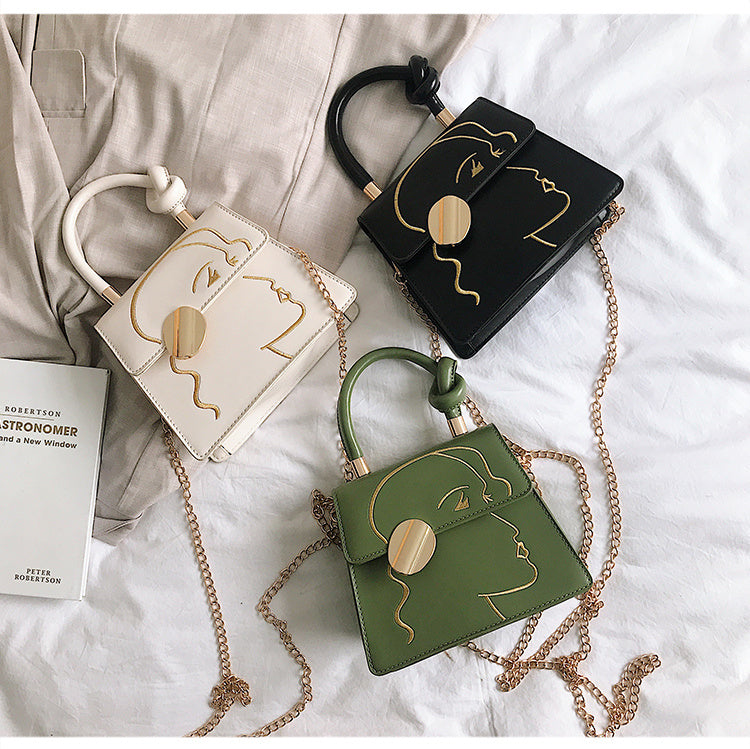 Embroidered Mini Crossbody Bag