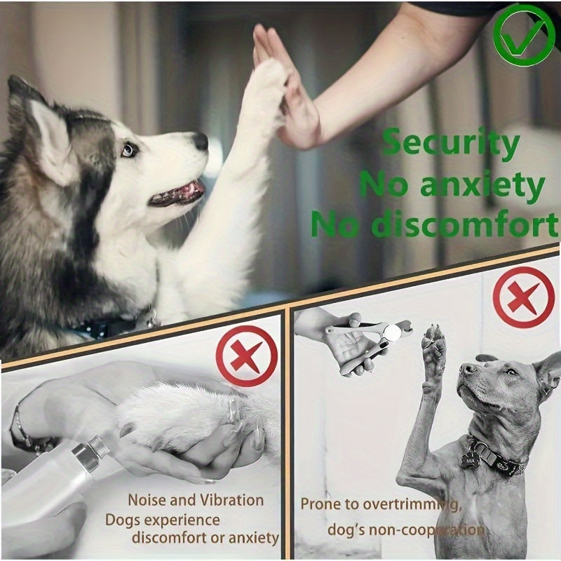 Pet nail care, dog nail files, dog scratch blocks, stress nail care, durable PP material