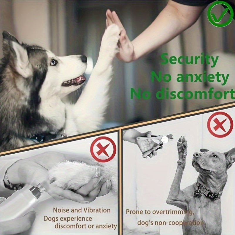 Pet nail care, dog nail files, dog scratch blocks, stress nail care, durable PP material