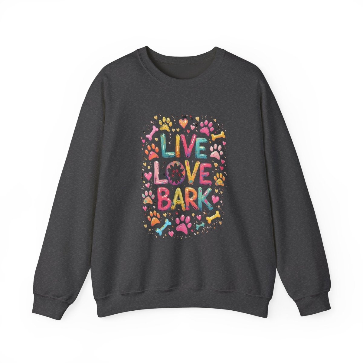 Crewneck Sweatshirt - Live Love Bark - Buy That Thang