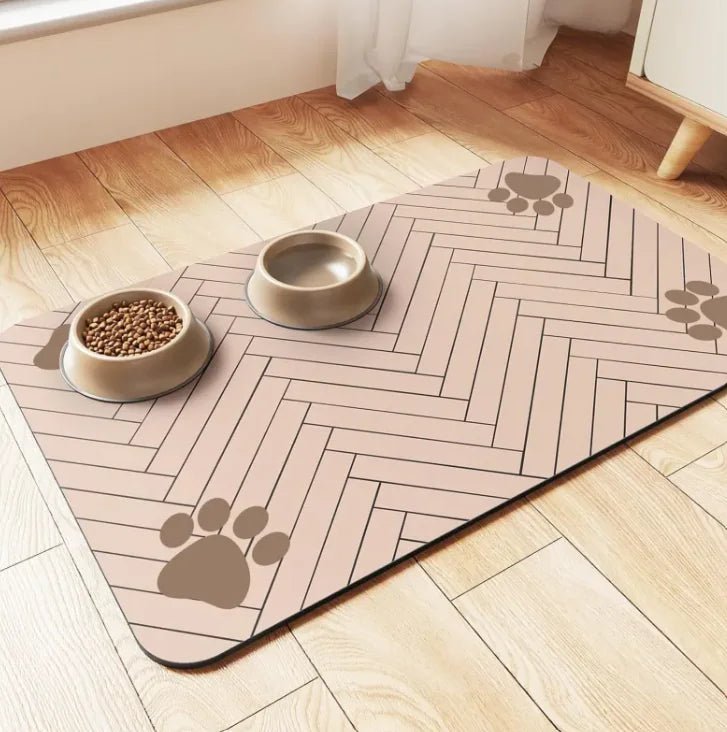 Quick - Dry Diatom Pet Feeding Mat - Buy That Thang