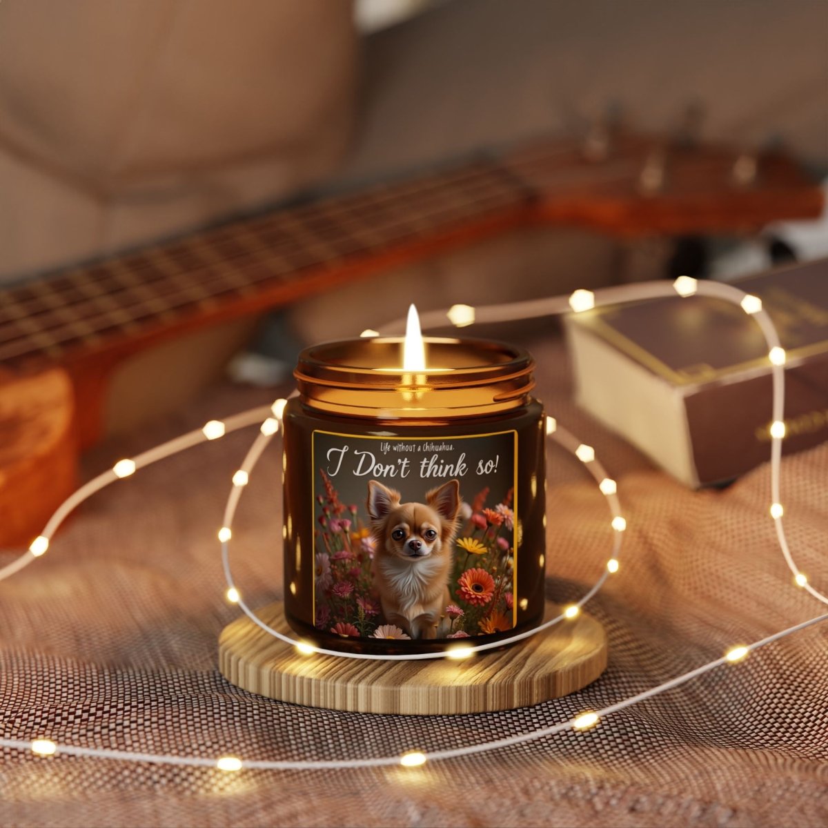 Candle - Life without a Chihuahua Scented Soy Candle - Buy That Thang