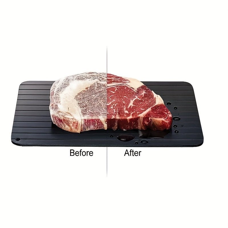 [Fast Defrost Tray] Fast Defrost Tray - Quickly Defrost Frozen Meat, Fruit & More | Kitchen Gadget - Buy That Thang