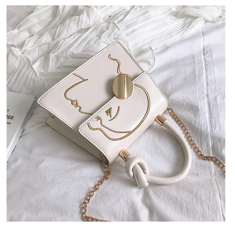 Embroidered Mini Crossbody Bag