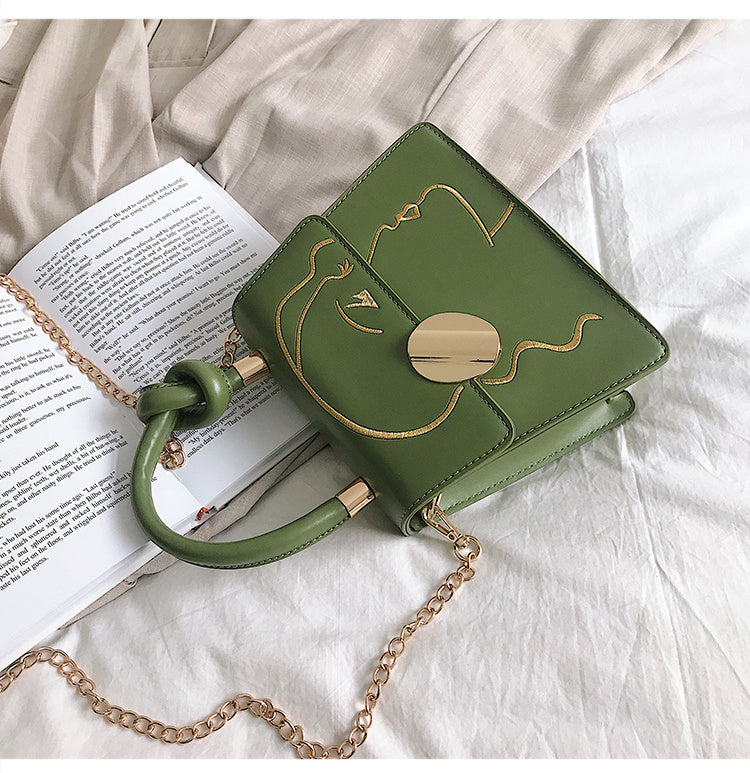 Embroidered Mini Crossbody Bag