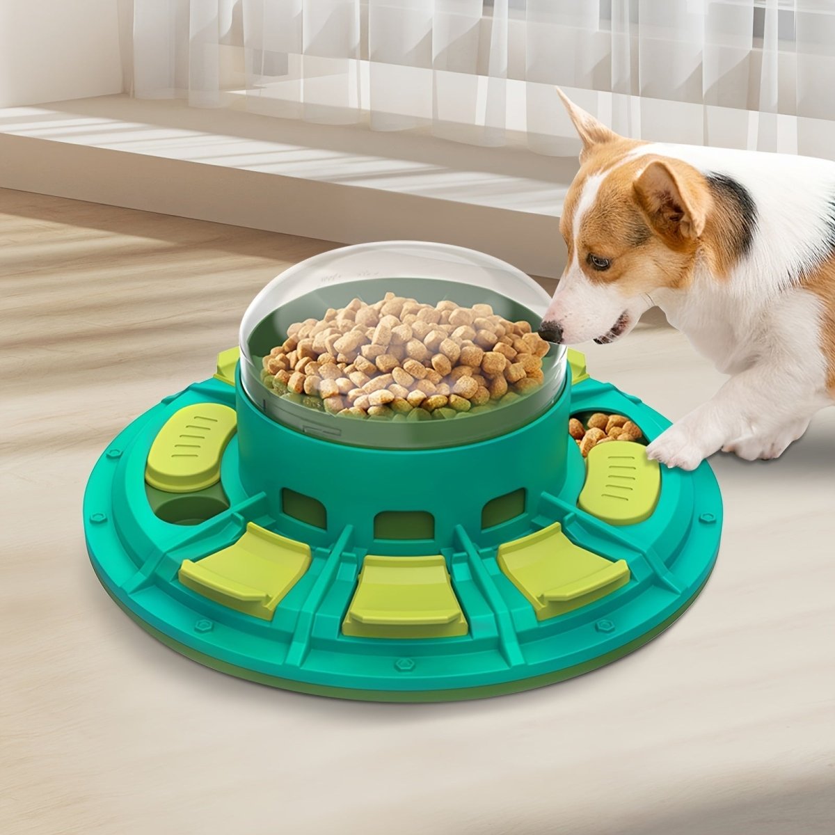 Interactive Dog Puzzle Toy For IQ Improvement And Slow Feeding Suitable For All Sizes Pets Nutritious Diet - Friendly Non - Electric Plastic Pets Game Pet Products - Buy That Thang