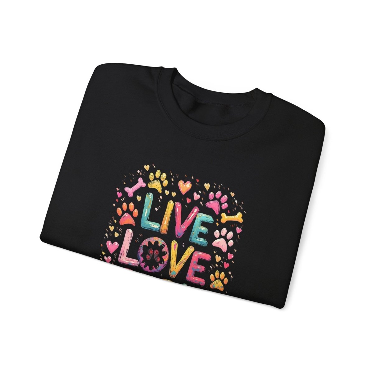 Crewneck Sweatshirt - Live Love Bark - Buy That Thang