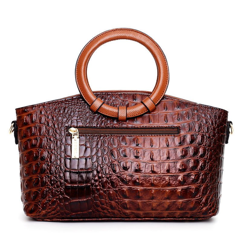 Ladies' handbag European and American style fashion ring single shoulder diagonal cross bag - Buy That Thang