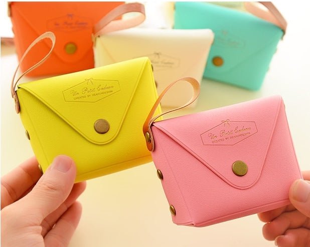 Cute Candy Color Key Case Macaron Coin Purse - Buy That Thang