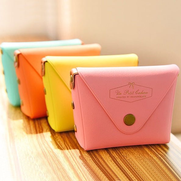 Cute Candy Color Key Case Macaron Coin Purse - Buy That Thang