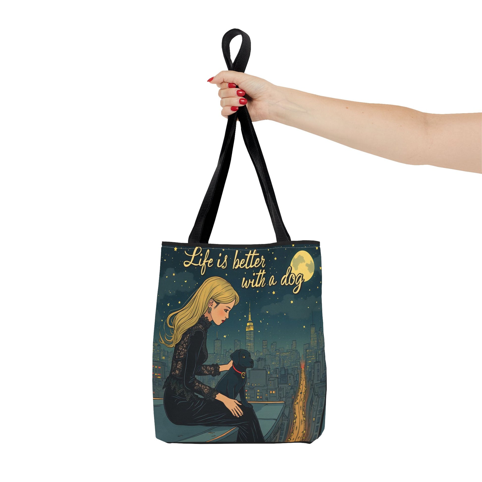 Dog Lover Tote Bag - Life is Better with a Dog 2 - Buy That Thang